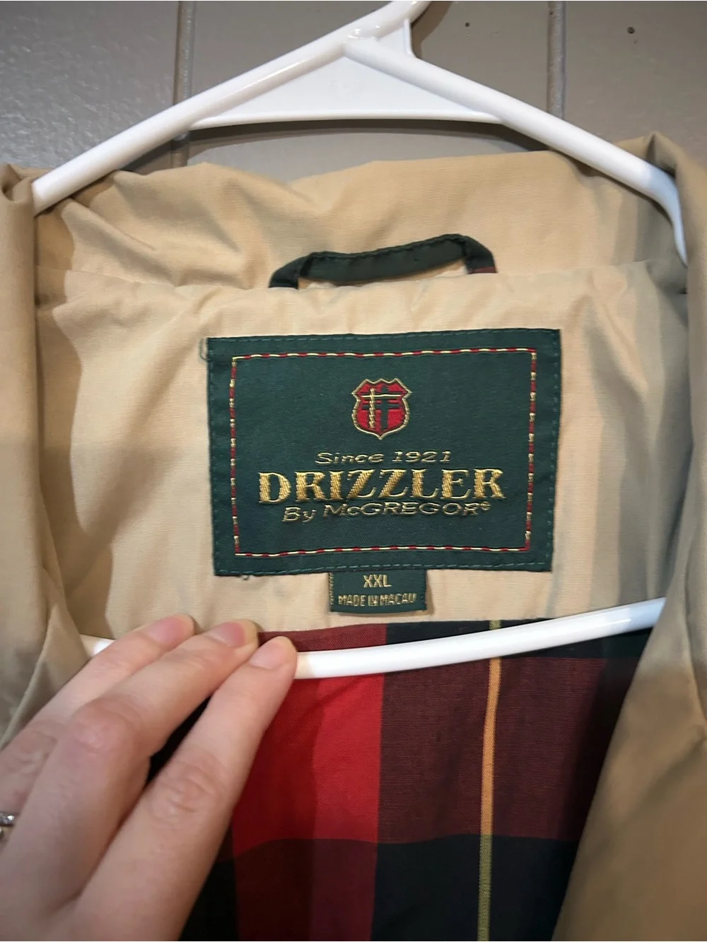Rare vintage Drizzler jacket XXL